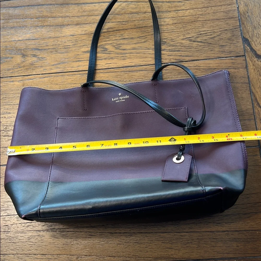 Kate Spade Deep Purple Tote - Picture 11 of 12